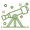 Ícone de telescópio